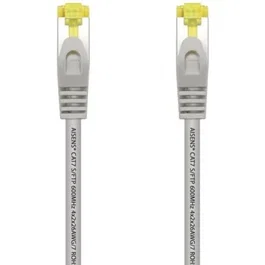 Aisens Cable de Red RJ45 Cat.7 600 MHz LSZH S/FTP PIMF AWG26 - Gris - 25 cm